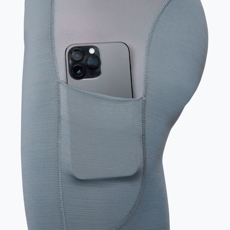 Colanți pentru bărbați Nike Pro Warm smoke grey/black 4