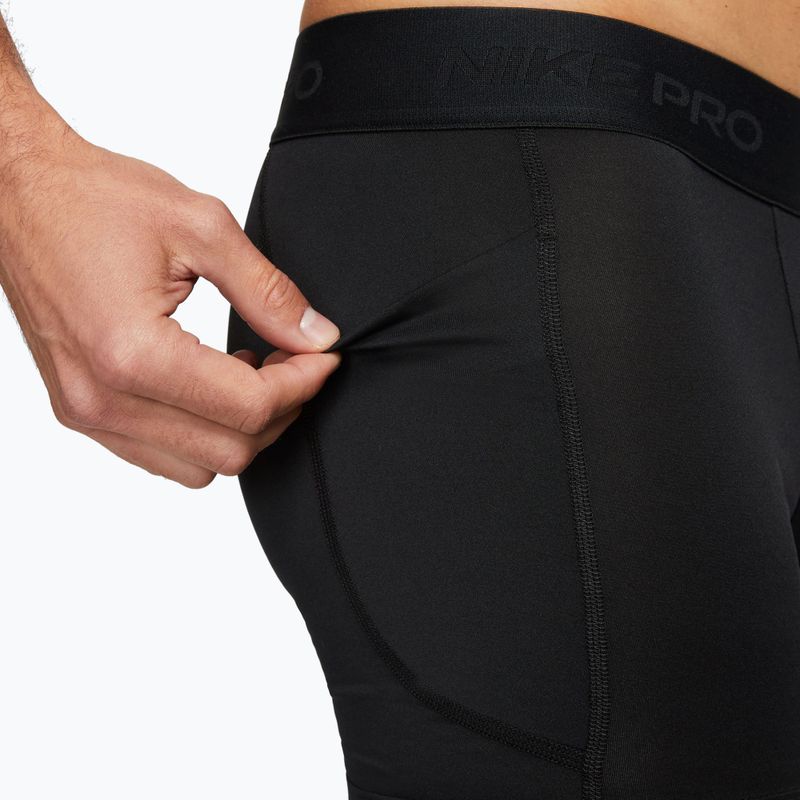 Pantaloni scurți de antrenament pentru bărbați Nike Pro Dri-Fit Brief 5" black/white 5