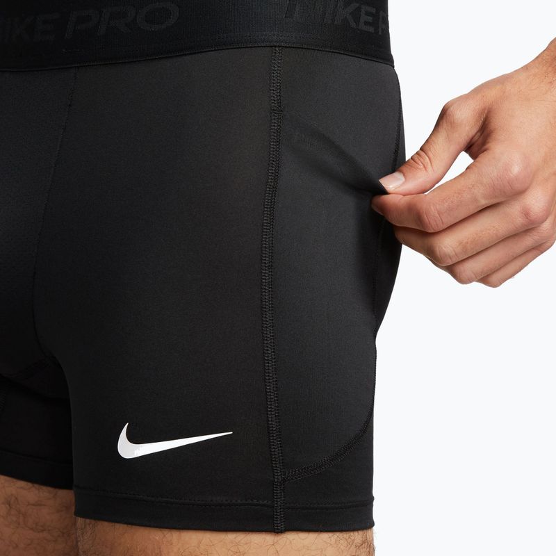 Pantaloni scurți de antrenament pentru bărbați Nike Pro Dri-Fit Brief 5" black/white 6