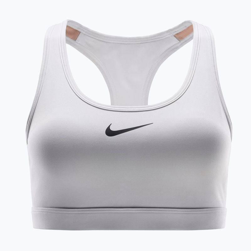 Sutien de antrenament Nike Swoosh Medium Support white/stone mauve/black 6