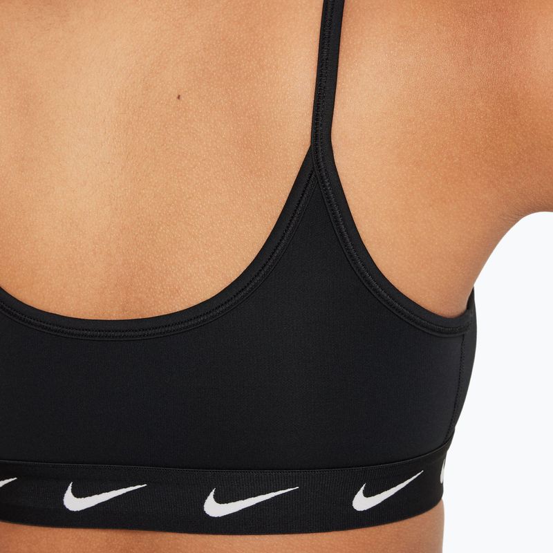 Sutien sport pentru copii Nike One black/white 5