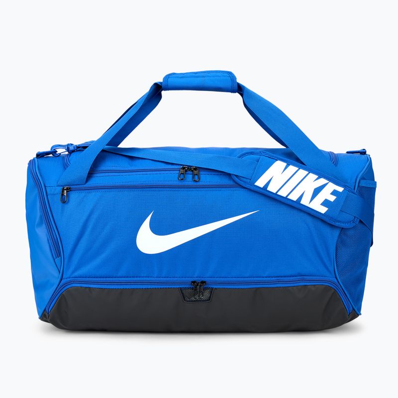 Geantă de antrenament Nike Brasilia 9.5 60 l game royal/black