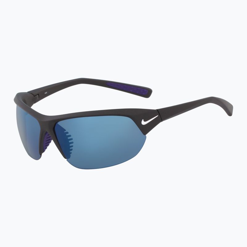 Ochelari de soare pentru bărbați Nike Skylon Ace matte black/ grey w/ blue sky mirror