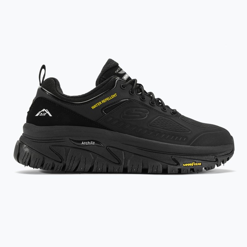Pantofi de trekking pentru bărbați SKECHERS Arch Fit Road Walker Recon negru 2