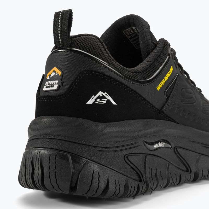 Pantofi de trekking pentru bărbați SKECHERS Arch Fit Road Walker Recon negru 9
