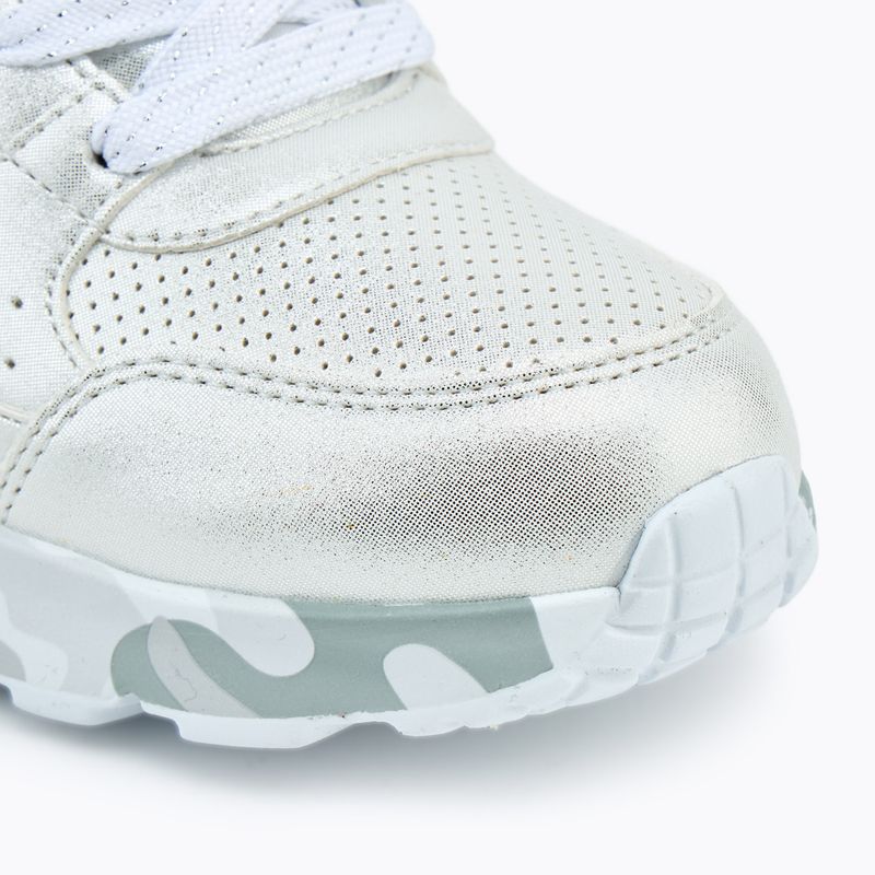 Încălțăminte pentru copii SKECHERS Uno Lite Camo Dazzle silver/grey 7