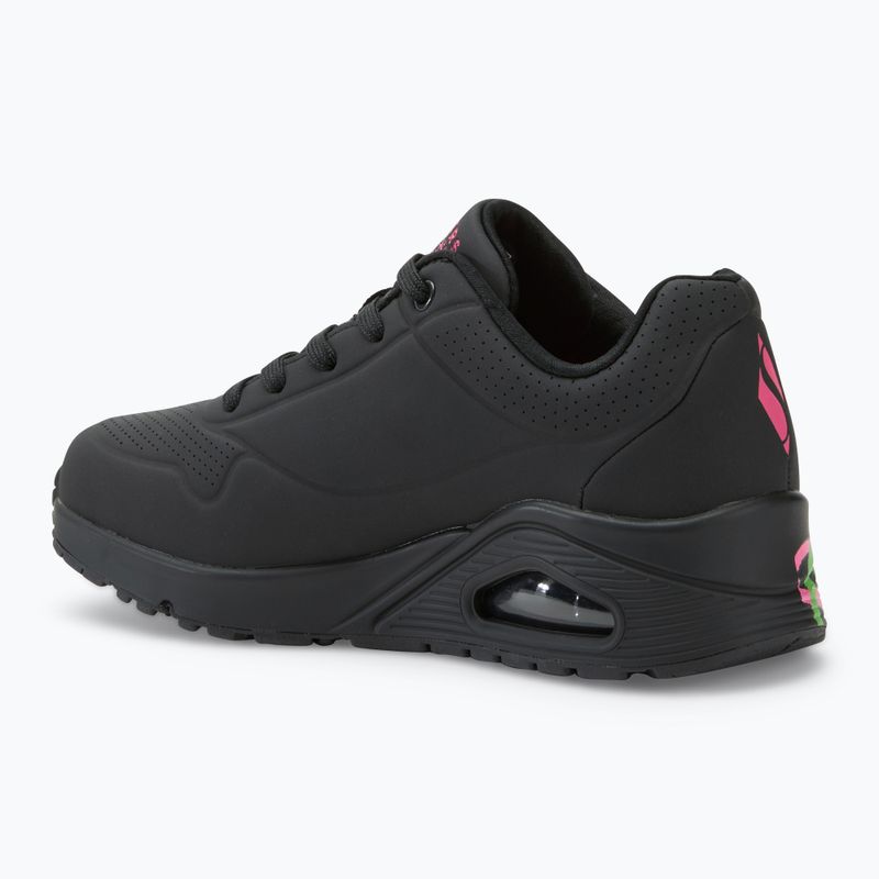 Încălțăminte pentru femei SKECHERS JGoldcrown Uno Highlight Love black/multicolor 3