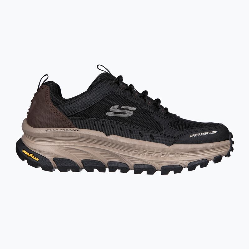 SKECHERS D'Lux Trekker pantofi de trekking pentru bărbați negru/natural 8