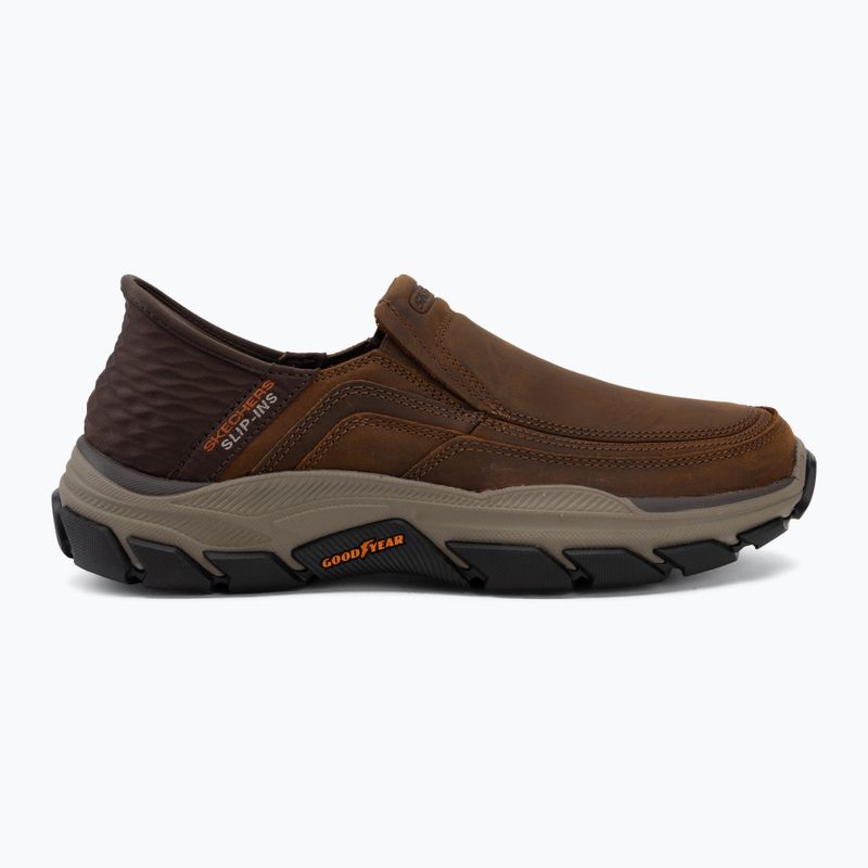 Încălțăminte pentru bărbați SKECHERS Respected Elgin brown 2