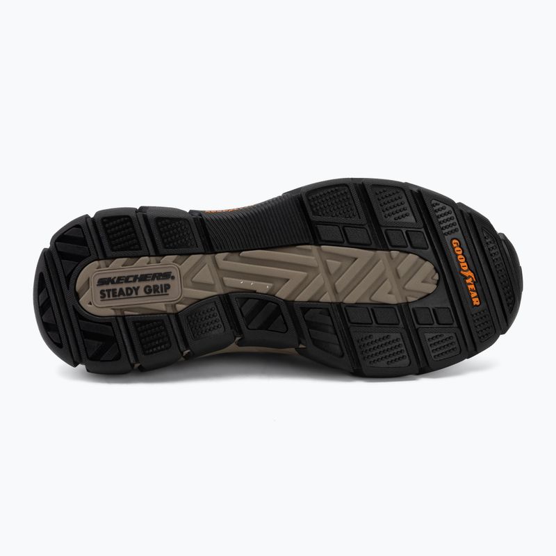 Încălțăminte pentru bărbați SKECHERS Respected Elgin brown 4