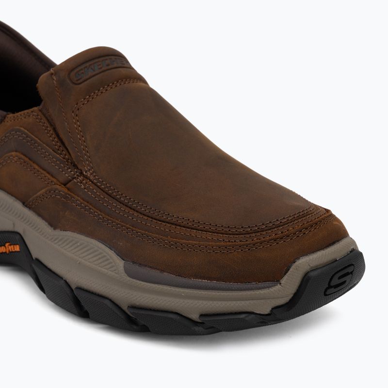 Încălțăminte pentru bărbați SKECHERS Respected Elgin brown 7