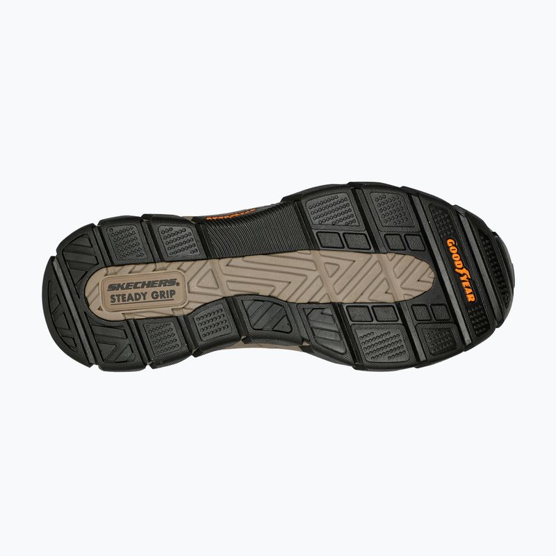 Încălțăminte pentru bărbați SKECHERS Respected Elgin brown 5