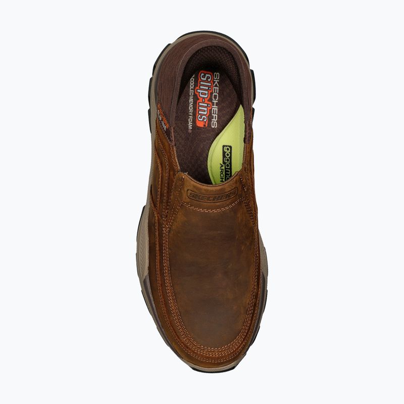 Încălțăminte pentru bărbați SKECHERS Respected Elgin brown 6