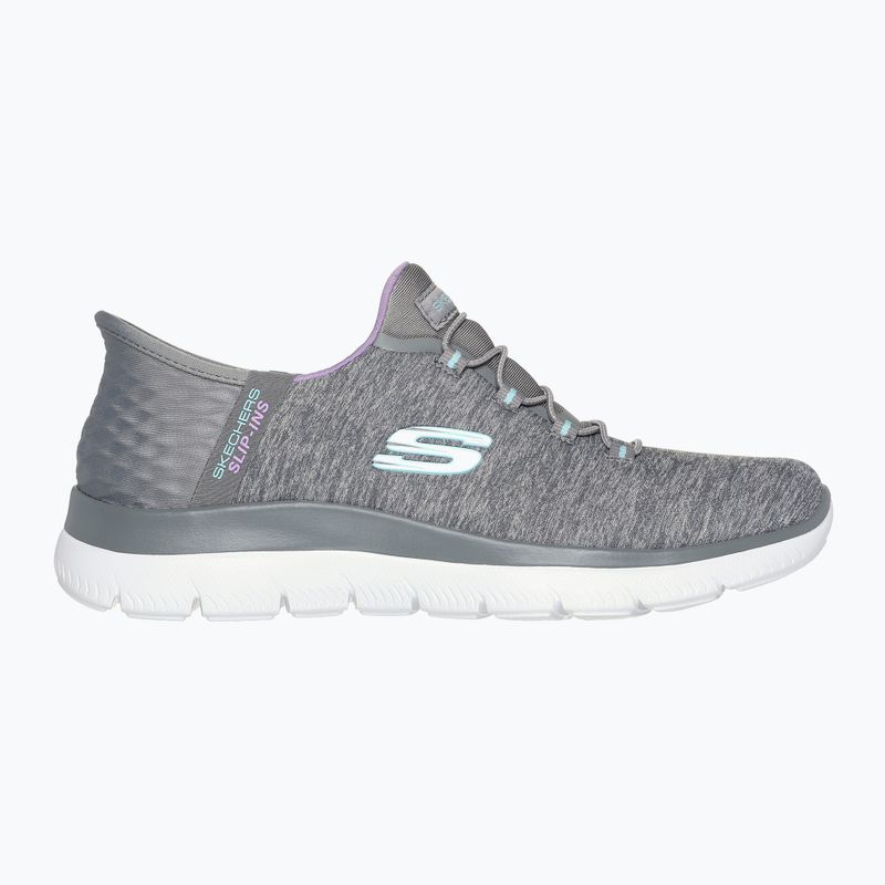 Încălțăminte pentru femei SKECHERS Summits Dazzling Haze gray/mint 9