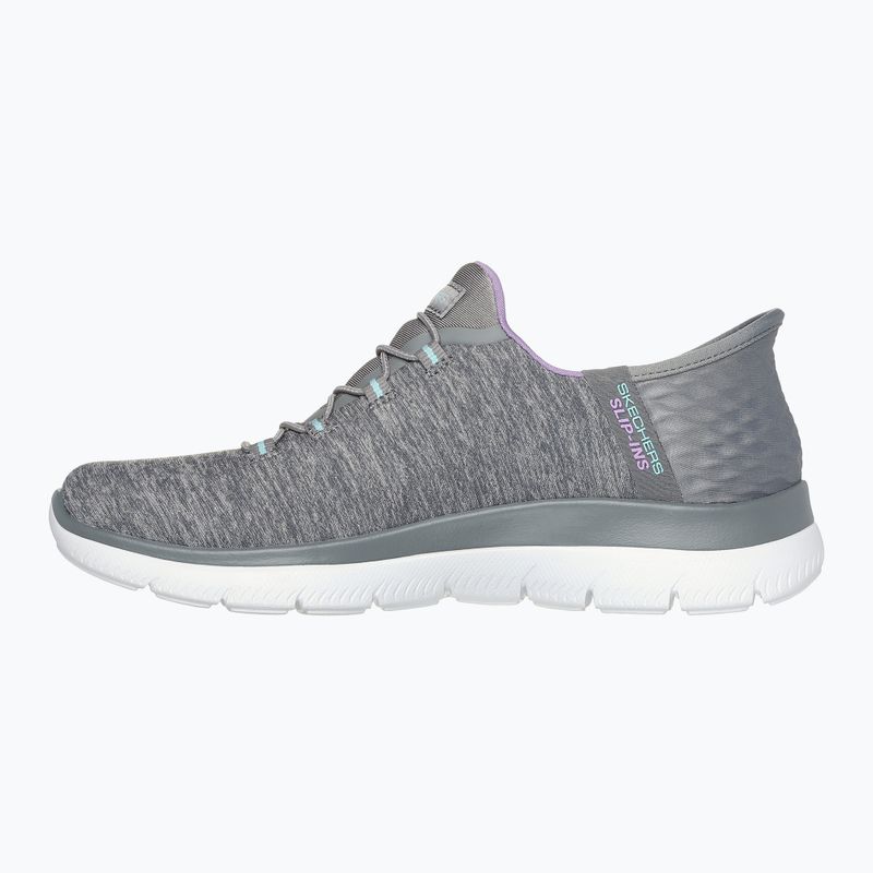 Încălțăminte pentru femei SKECHERS Summits Dazzling Haze gray/mint 10