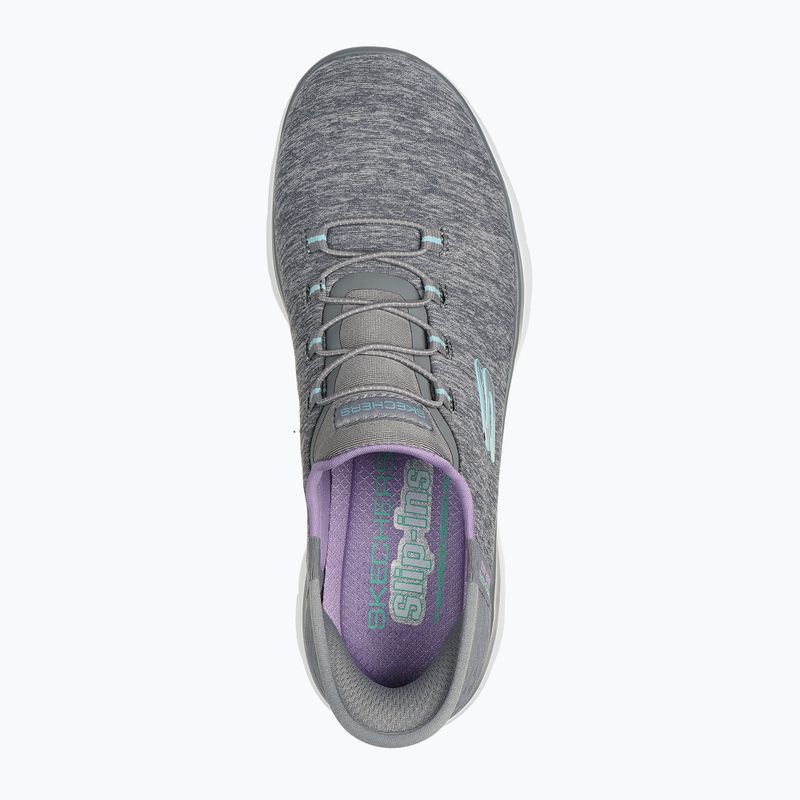 Încălțăminte pentru femei SKECHERS Summits Dazzling Haze gray/mint 11