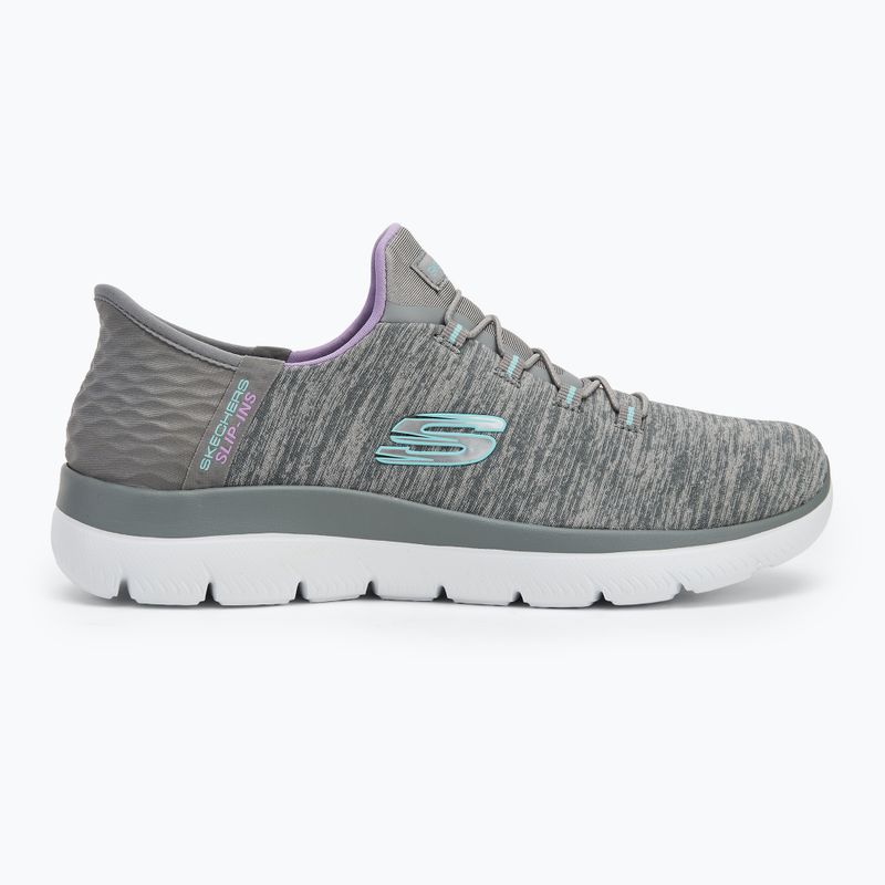 Încălțăminte pentru femei SKECHERS Summits Dazzling Haze gray/mint 2