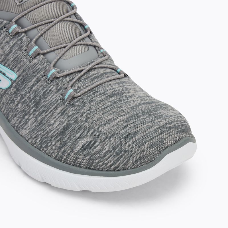 Încălțăminte pentru femei SKECHERS Summits Dazzling Haze gray/mint 7