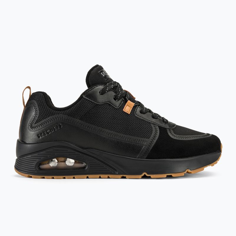 Încălțăminte pentru bărbați SKECHERS Uno Layover black 3