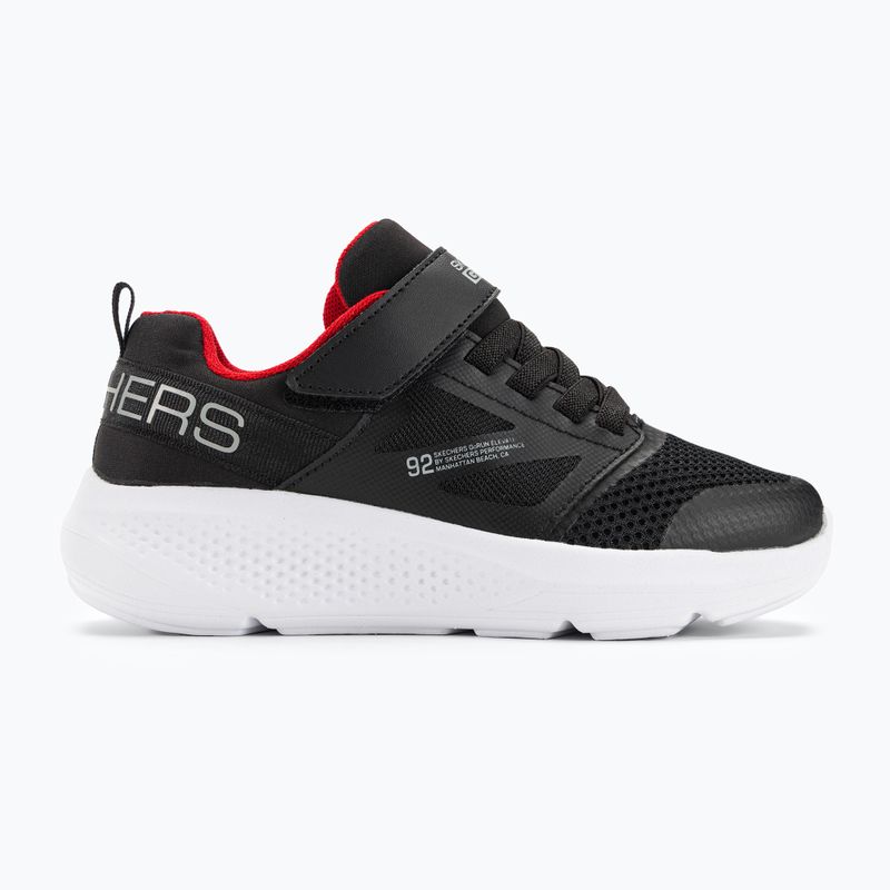 SKECHERS Go Run Elevate pantofi de antrenament pentru copii negru/roșu 2