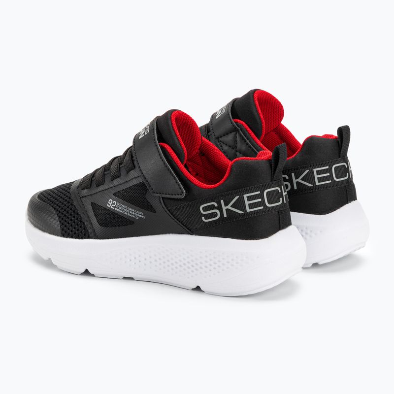 SKECHERS Go Run Elevate pantofi de antrenament pentru copii negru/roșu