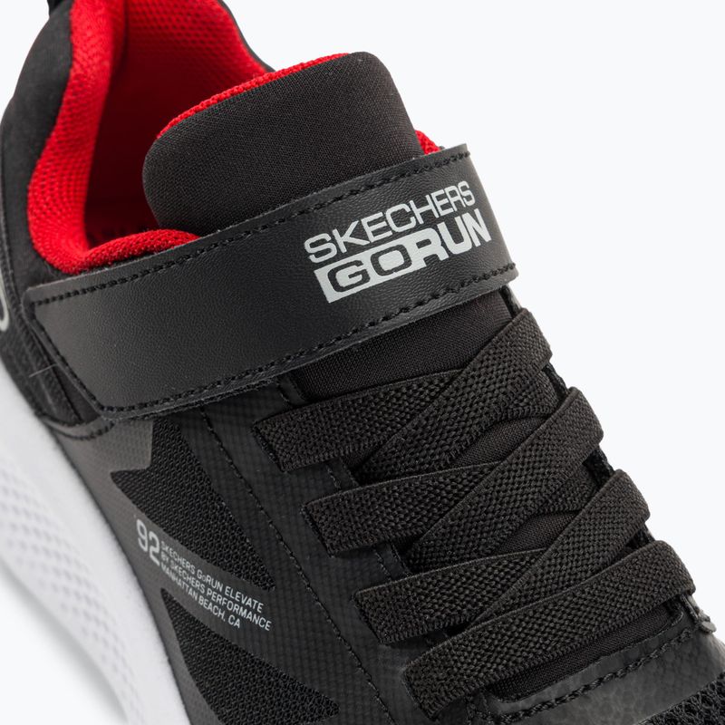 SKECHERS Go Run Elevate pantofi de antrenament pentru copii negru/roșu