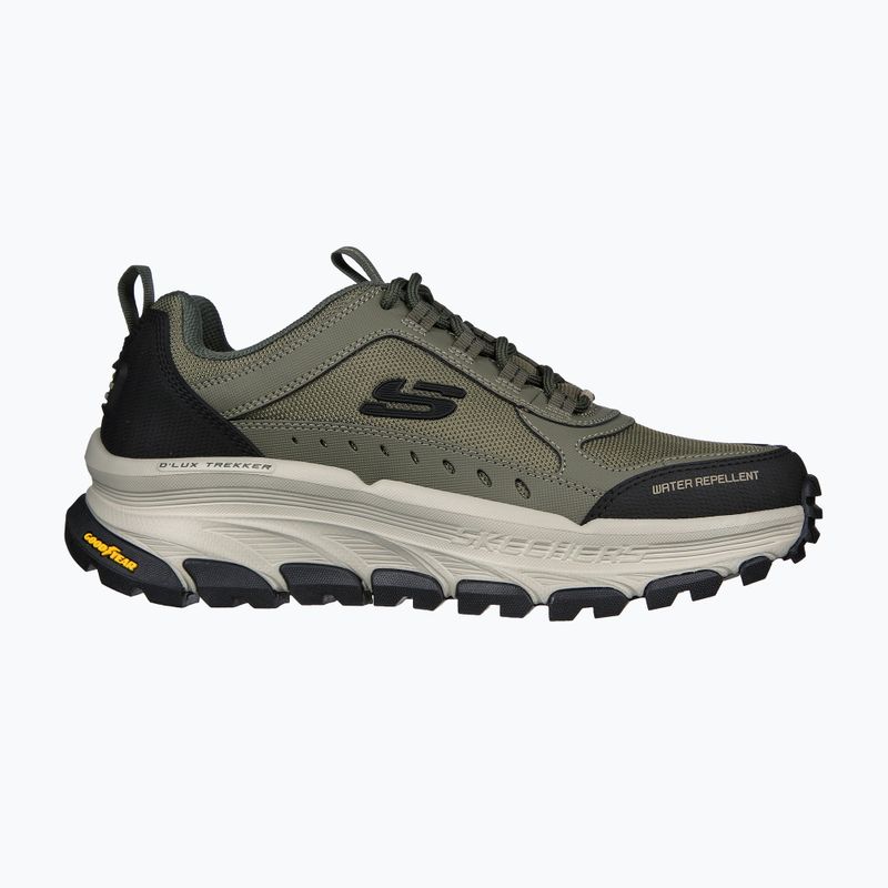 Încălțăminte pentru bărbați SKECHERS D'Lux Trekker green 2