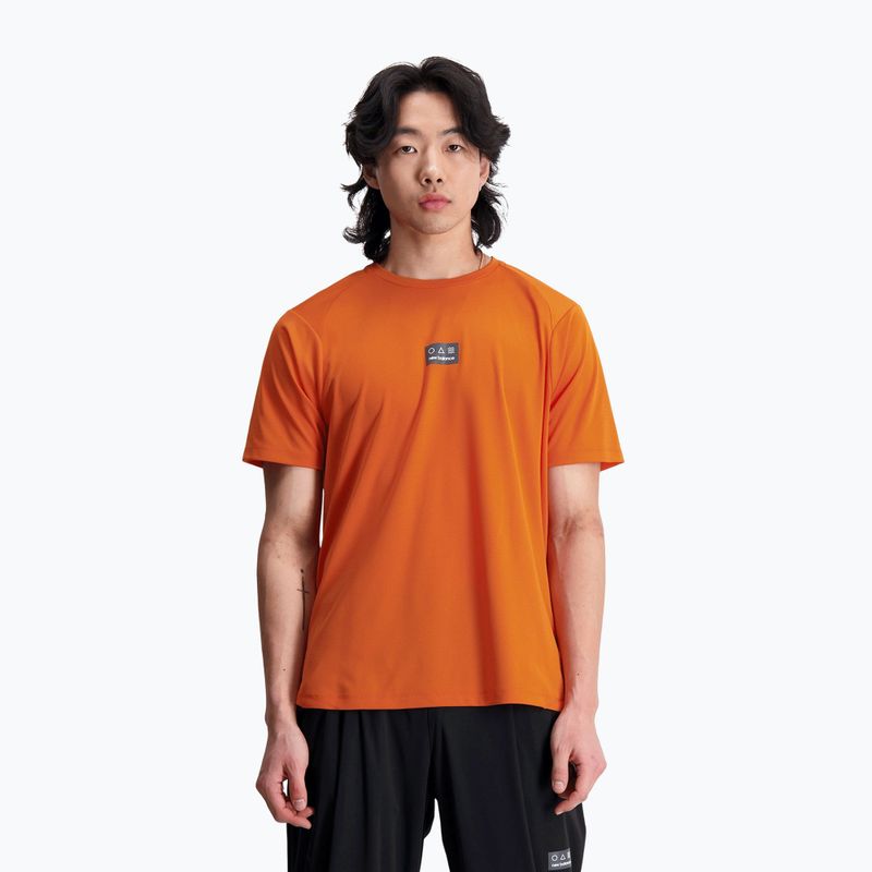 Tricou de alergat pentru bărbați New Balance Impact Run AT N-Vent cayenne