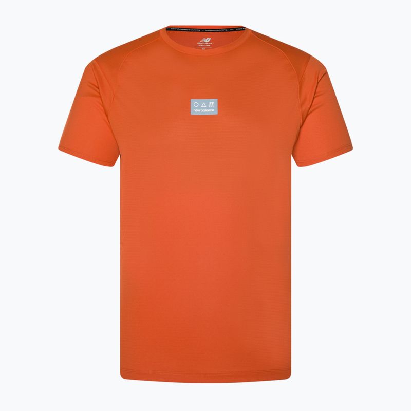 Tricou de alergat pentru bărbați New Balance Impact Run AT N-Vent cayenne