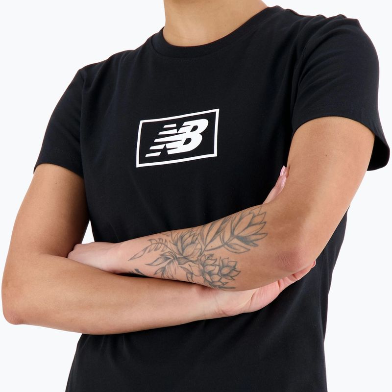 Tricou pentru femei New Balance Essentials Cotton Jersey black 3