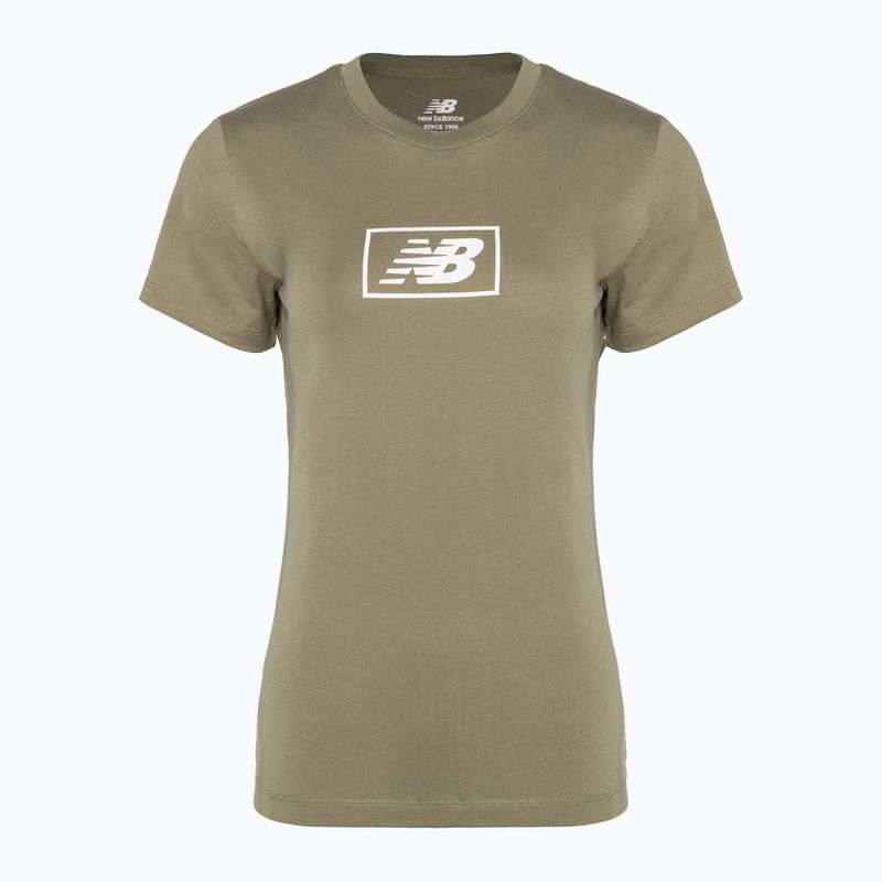 Tricou pentru femei New Balance Essentials Cotton Jersey green 4