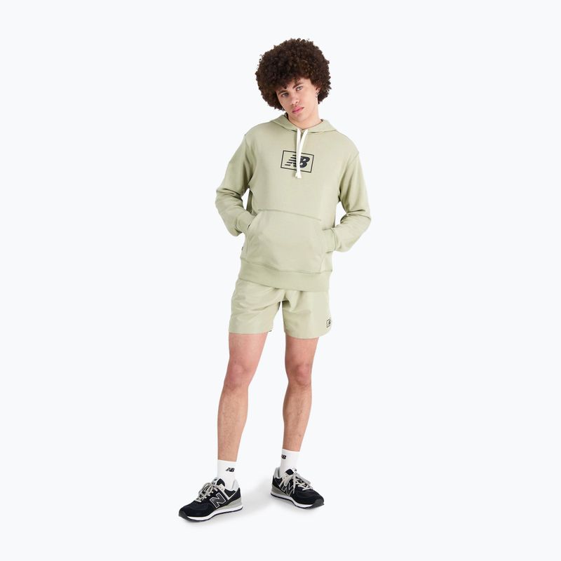 Bluză pentru bărbați New Balance Essentials Hoodie fatigueg 3