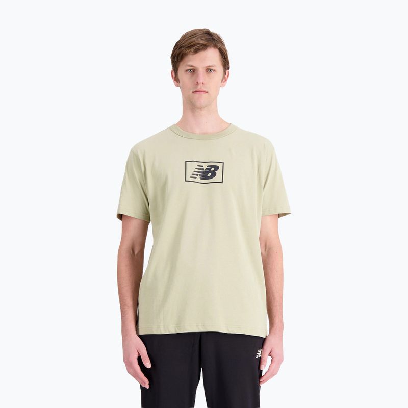 Tricou pentru bărbați New Balance Essentials Logo fatigueg