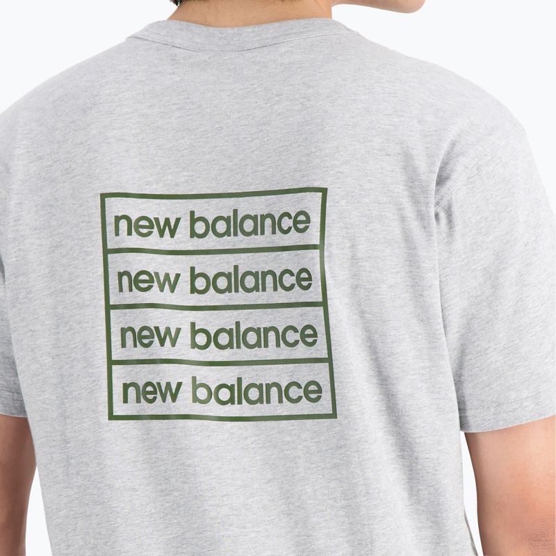 Tricou pentru bărbați New Balance Essentials Winter athletic grey