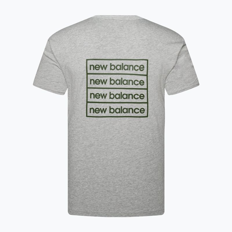Tricou pentru bărbați New Balance Essentials Winter athletic grey