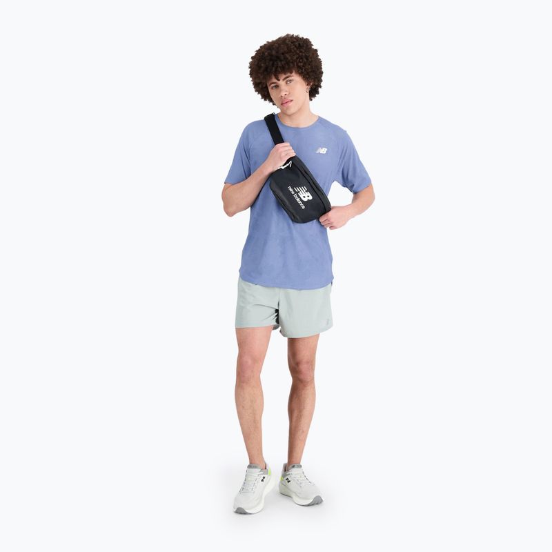 Tricou de alergat pentru bărbați New Balance Q Speed Jacquard Short mercury