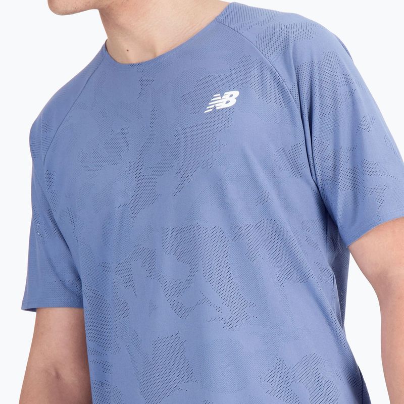 Tricou de alergat pentru bărbați New Balance Q Speed Jacquard Short mercury