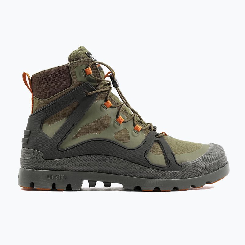 Cizme de bărbați Palladium Pampa Lite+ Cage WP+ olive night pentru bărbați 8