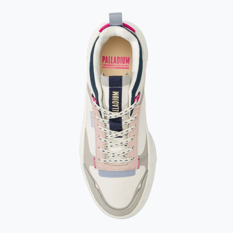 Pantofi Palladium Palla Reverse Lo star alb/crema albă pentru femei 5