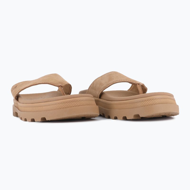Papuci  Palladium Dunelite Azur Sde dear brown 3