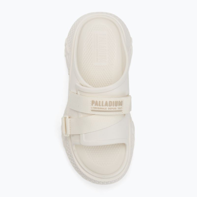Papuci Palladium Offbound Slide cream white 5