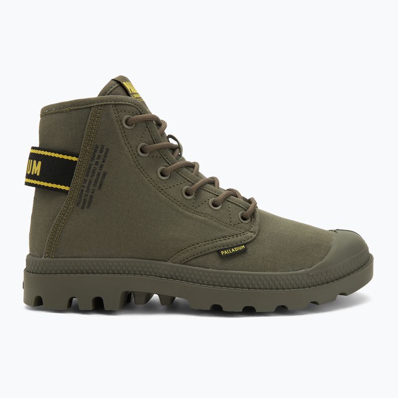 Pantofi Palladium Pampa Hi Dare II olive night 2