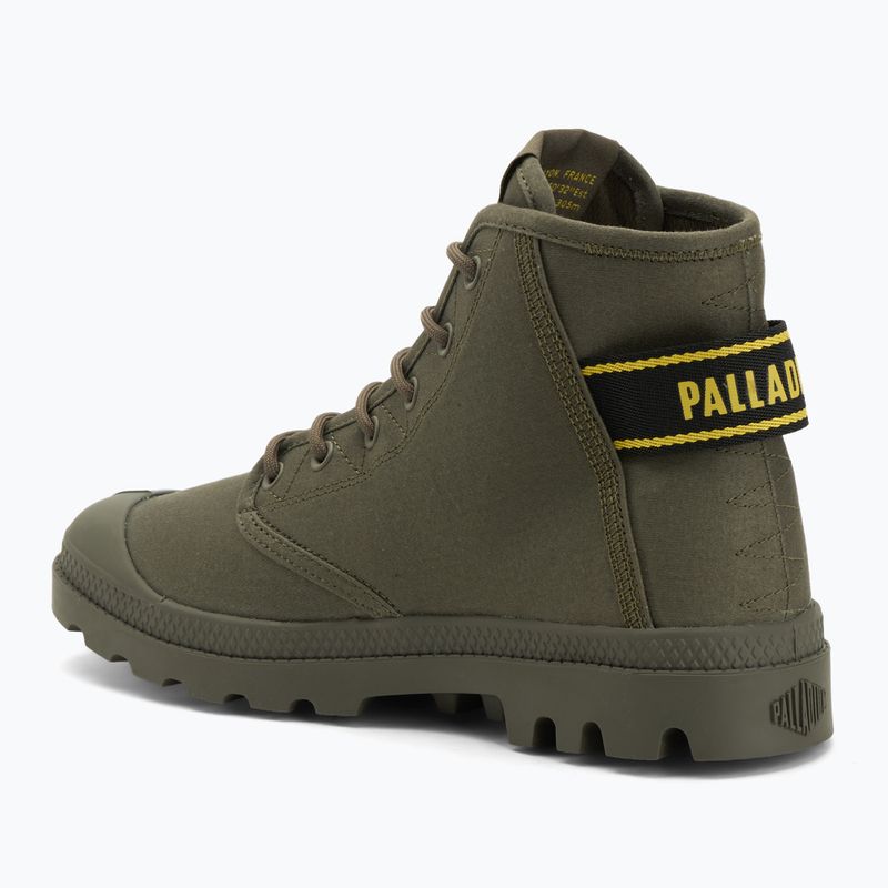 Pantofi Palladium Pampa Hi Dare II olive night 3