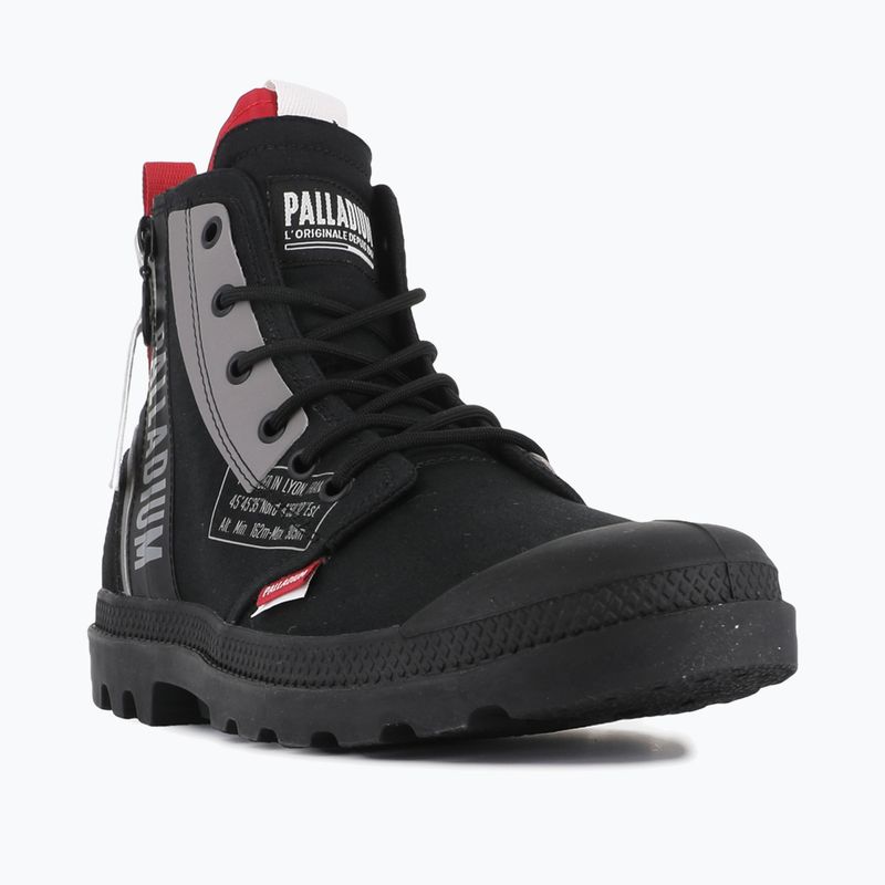Pantofi Palladium Pampa Hi Dare Zip negru/negru