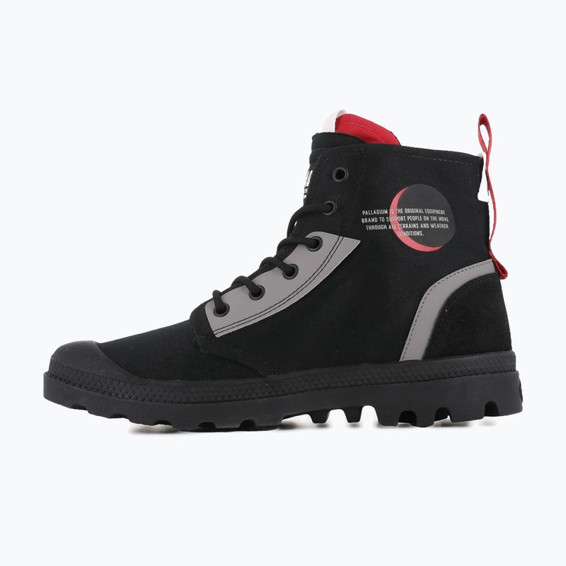 Pantofi Palladium Pampa Hi Dare Zip negru/negru 3