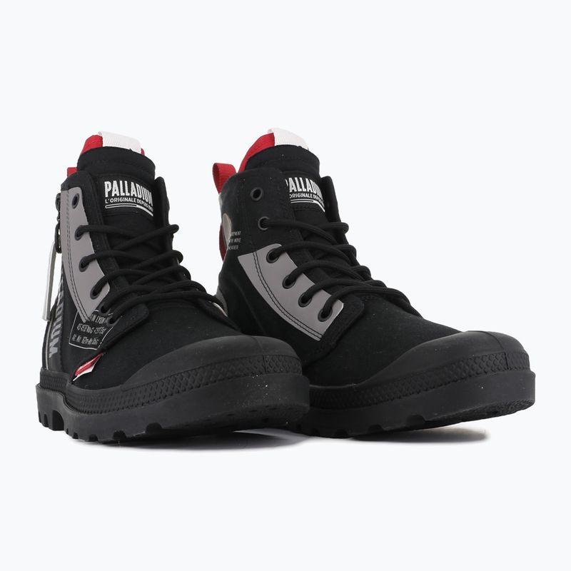 Pantofi Palladium Pampa Hi Dare Zip negru/negru 4