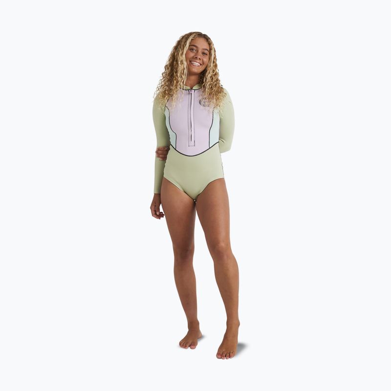 Costum de înot pentru femei Billabong 1/1 mm Salty Dayz Natural Light Pistachio 2
