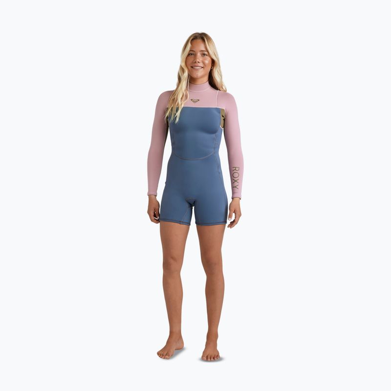 Costum de înot pentru femei înot pentru femei ROXY 2/2 mm Prologue+ LS Springsuit Flock ash 2
