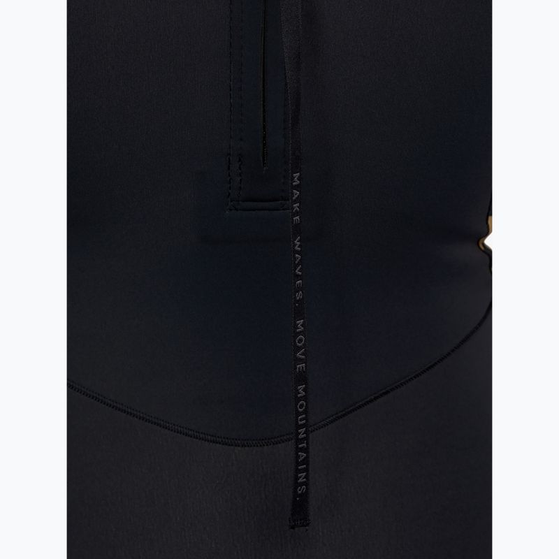 Costum de înot pentru femei ROXY 2.0 mm Swell Natural Back Zip SS Springsuit black floral 5