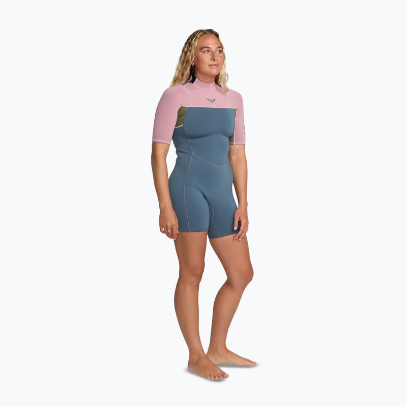 Costum de înot pentru femei ROXY 2/2 mm Prologue+ SS Springsuit Flock ash 3